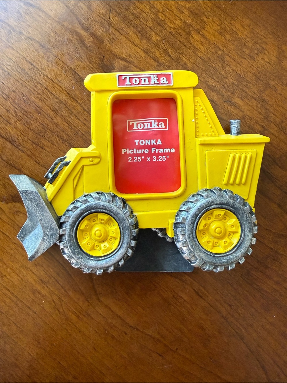 Rare TONKA TRUCK PICTURE FRAME Holds 2.25"x3.25" Photo Hasbro Enesco 2000